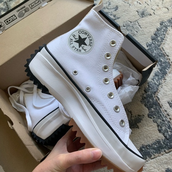 New with box white Converse Run Star Hike Platform Canvas - Picture 4 of 13